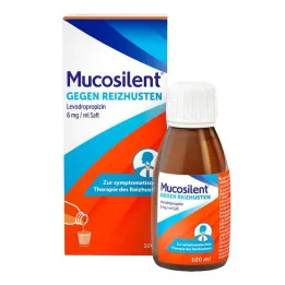 Mucosolvan száraz köhögés esetén Levodropropizin 6 mg/ml lé, 100 ml