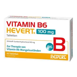 B6-vitamin Hevert 100 mg tabletta, 60 db