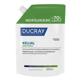 Ducray Kelual Squanorm korpásodás elleni sampon zsíros, 400 ml