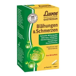 Luvos Gastrosan Flatulence &amp; Fájdalom kapszula, 30 db