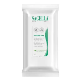 Sagella active Pregnacare tisztító törlőkendők, 15 db