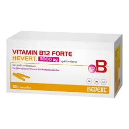 Vitamin B12 Forte Hevert 3000 µg oldatos injekció ampulla, 100x2 ml