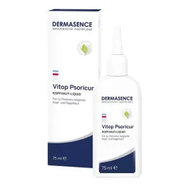 Dermasence Vitop Psoricur fejbőr folyadék, 75 ml