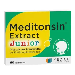 Meditonsin Extract Junior gyógynövényes megfázás tabletta, 60 db