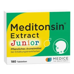 Meditonsin Extract Junior gyógynövényes megfázás tabletta, 180 db