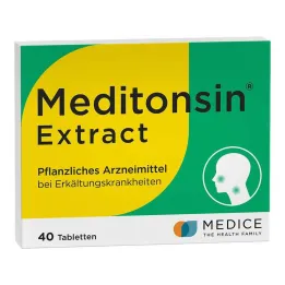 Meditonsin kivonat gyógynövényes megfázás tabletta, 40 db