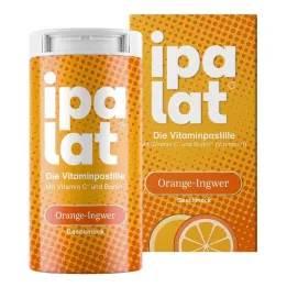 Ipalat The Vitamin Pasztilla Narancs-Ginger, 40 db