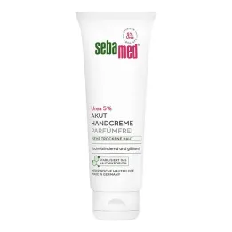 Sebamed Akut kézkrém Urea 5% illatmentes, 75 ml