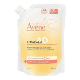 Avene Xeracalm A.D tisztító olaj utántöltő csomag, 400 ml