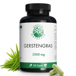 Green Naturals® árpafű 3000 mg kapszula vegán (240 db)
