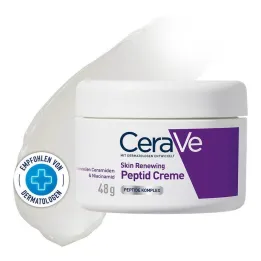 Cerave Bőrmegújító peptid krém, 48 g