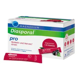 Magnesium Diasporal pro + B-Vit.Musk.+ Nerves Direct, 60 db