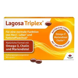 Lagosa Triplex lágy kapszulák, 60 kapszula