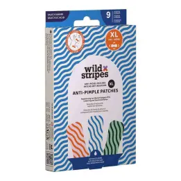 Wild Stripes pattanásgátló tapaszok XL átlátszó, 9 db