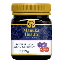 Manuka Health Mgo 400 + Manuka Honey &amp; Méhpempő, 250 g