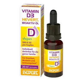 D3-vitamin Hevert Bioaktív olaj, 20 ml