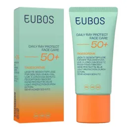 Eubos Daily Ray Protect arcápoló nappali krém.LSF 50+ , 50 ml