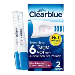 Clearblue terhességi teszt.6 napja 2 hormon, 2 db