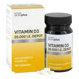 Activplus D3-vitamin 20 000 NE depó tabletta (180 db)