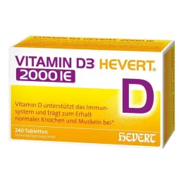 D3-vitamin Hevert 2000 NE tabletta, 240 db