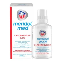 Meridol med klórhexidin 0,2%-os szájüregi oldat, 300 ml