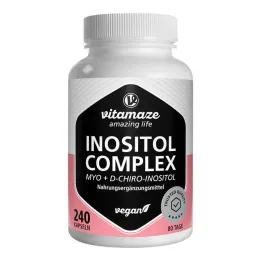 Inositol Complex Króm + B6 vitamin + Folsav kapszula, 240 db