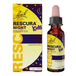 Bach virágok Rescura Night Kids alkoholmentes cseppek, 10 ml