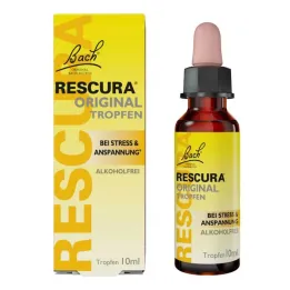 Bach virág Rescura cseppek alkoholmentes, 10 ml
