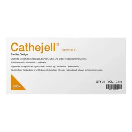 Cathejell Lidocaine C steril síkosító Zhs 12,5 g, 25 db