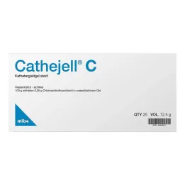 Cathejell C steril síkosító Zhs 12,5 g, 25 db
