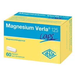 Magnesium Verla 125 Caps, 60 db