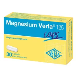 Magnesium Verla 125 Caps, 30 db