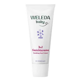 Weleda baby 3 az 1-ben arckrém fehér mályva, 50 ml